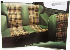 1976 1977 1978 1979 Fiat 128 3P Berlinetta Sales Brochure - German Text