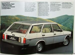 1979 The Fiat Diesel Sales Brochure - Italian Text