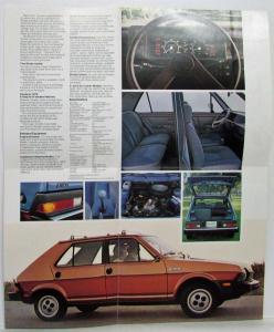 1979 Fiat Strada Sales Folder