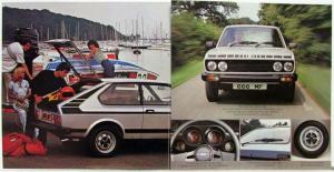 1979 Fiat Berlinetta Special Series Sales Folder - UK Market