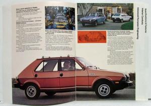 1979 Fiat Strada Another Italian Work of Art Sales Brochure