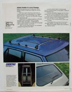 1979 Fiat Strada Another Italian Work of Art Sales Brochure