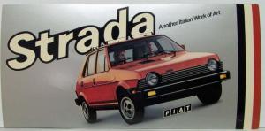 1979 Fiat Strada Another Italian Work of Art Dealer Postcard