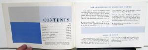 1966 Chevrolet Owners Manual Original Chevy Biscayne Bel Air Impala SS Caprice