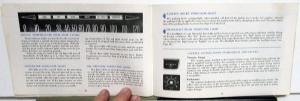 1966 Chevrolet Owners Manual Original Chevy Biscayne Bel Air Impala SS Caprice