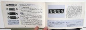 1966 Chevrolet Owners Manual Original Chevy Biscayne Bel Air Impala SS Caprice