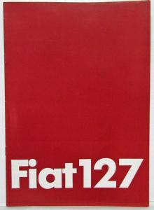 1979 Fiat 127 Sales Brochure - Dutch Text