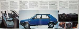 1979 Fiat The New Ritmo Sales Folder - German Text