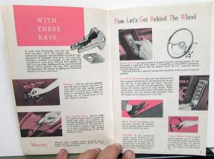 1959 Plymouth Savoy Suburban Belvedere Sport Fury ORIGINAL Owners Manual