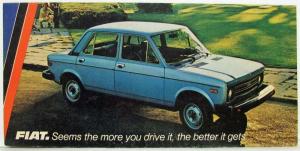 1979 Fiat 128 Have You Seen All the Pleasant Surprises Inside Dealer Postcard