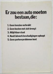 1979 Fiat 126 Sales Brochure - Dutch Text