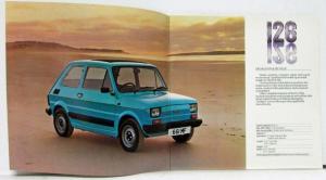 1979 Fiat An Introduction to the Range Sales Brochure - UK Market