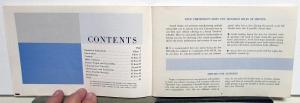 1965 Chevrolet Owners Manual Original Biscayne Bel Air Impala SS Chevy