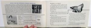 1965 Chevrolet Owners Manual Original Biscayne Bel Air Impala SS Chevy
