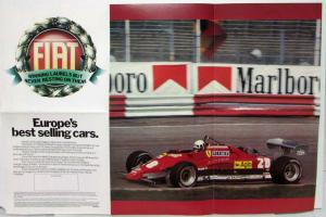 1983 Fiat Winning Laurels Folder Poster - Ferrari Formula 1