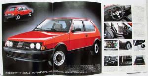1982 1983 1984 Fiat Ritmo Sales Folder - Japanese Text