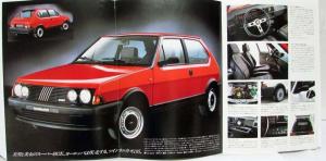 1982 1983 1984 1985 Fiat Ritmo Sales Folder - Japanese Text