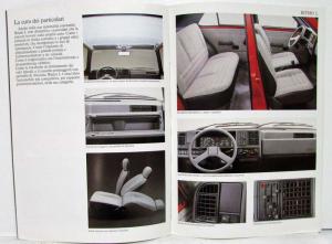 1985 Fiat Ritmo Sales Brochure - Italian Text
