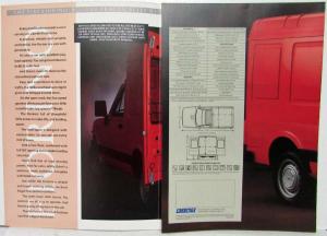 1987 Fiat Fiorino Sales Folder - UK Market