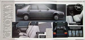1987 Fiat Croma Sales Brochure - UK Market