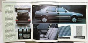 1988 Fiat Croma Sales Brochure - UK Market