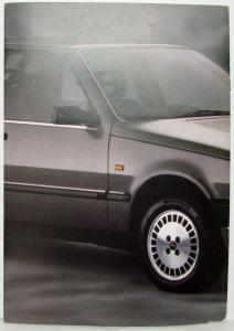 1989 Fiat Croma Sales Brochure - UK Market