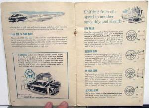 1949 Plymouth Special Deluxe P 17 18 ORIGINAL Owners Manual