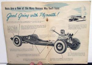 1949 Plymouth Special Deluxe P 17 18 ORIGINAL Owners Manual