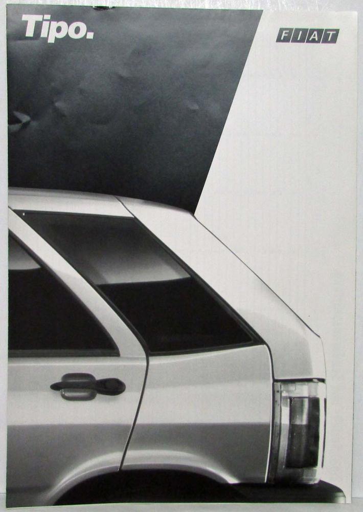 1993 Fiat Tipo Spec Folder - German Text