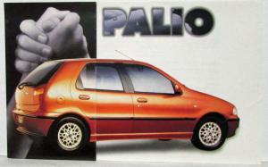 1996 Fiat Palio Spec Sheet Folder - Spanish Text