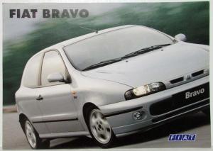 1996 Fiat Bravo Spec Sheet - Italian Text