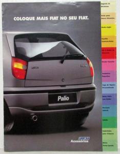 1998 Fiat Accessories Sales Brochure - Portuguese Text - Brazilian Market