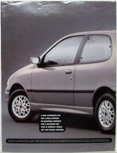 1998 Fiat Accessories Sales Brochure - Portuguese Text - Brazilian Market