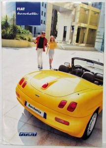 2001 Fiat Barchetta Sales Brochure plus Spec Folder - German Text