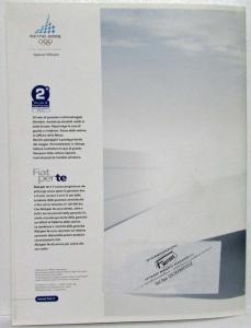 2005 Fiat Idea Sales Brochure - Italian Text