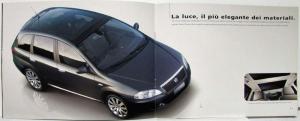 2005 Fiat Croma Sales Brochure plus Spec Catalog - Italian Text