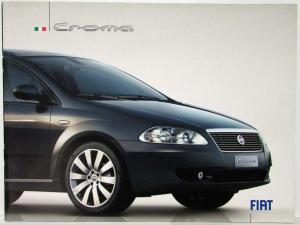 2005 Fiat Croma Sales Brochure plus Spec Catalog - Italian Text