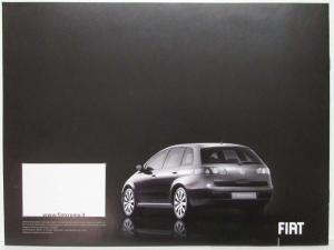 2005 Fiat Croma Sales Brochure plus Spec Catalog - Italian Text