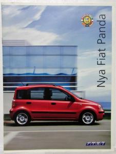 2005 Fiat Panda Sales Brochure - Swedish Text