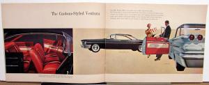 1960 Pontiac Bonneville Star Chief Ventura Catalina Safari Brochure Dated 9-59