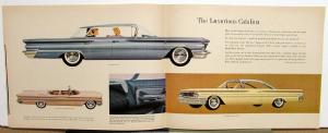 1960 Pontiac Bonneville Star Chief Ventura Catalina Safari Brochure Dated 9-59
