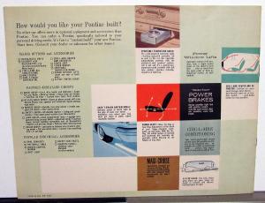 1960 Pontiac Bonneville Star Chief Ventura Catalina Safari Brochure Dated 9-59