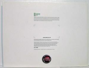 2008 Fiat Seven Sins for 7 Pandas Sales Brochure