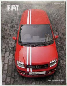 2003-2010 Fiat New Panda Sporting Special Edition Sales Folder - UK Market