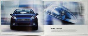 2005-2010 Fiat New Punto Sales Brochure - Finnish Text