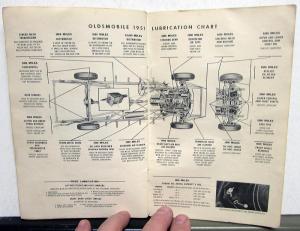 1951 Oldsmobile Owners Manual Original Care & Operation Instructions Super 88 98