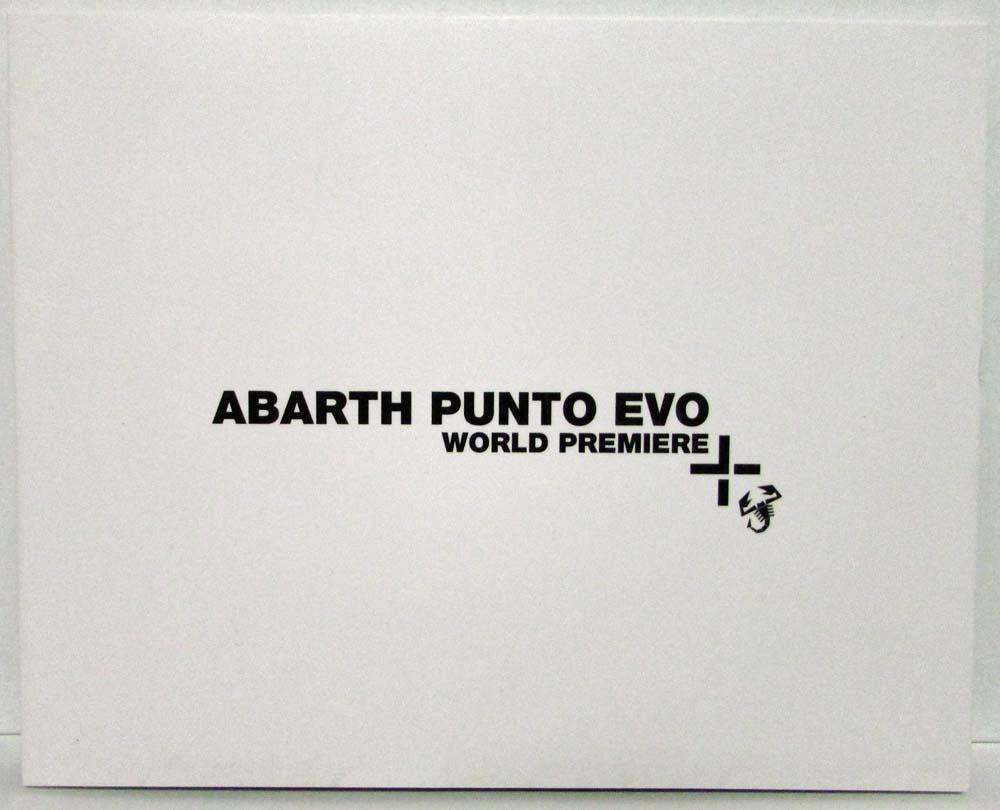 2010 Fiat Abarth Punto Evo World Premiere Picture Card