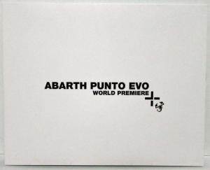 2010 Fiat Abarth Punto Evo World Premiere Picture Card