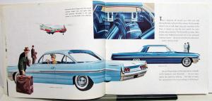 1961 Pontiac Full Line Sales Brochure Oversized Original
