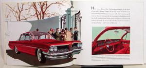 1961 Pontiac Full Line Sales Brochure Oversized Original